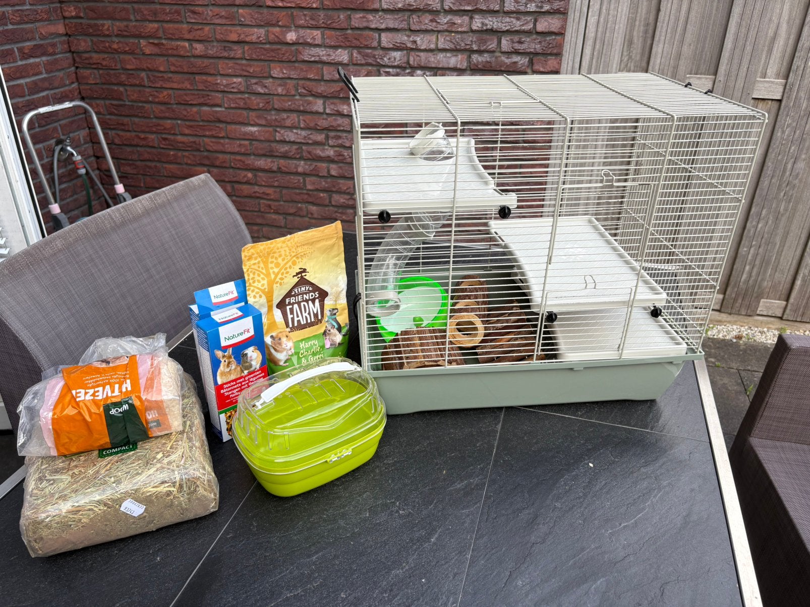 Te koop! Hamster kooi met extra’s, Kooi, Gebruikt, Minder dan 75 cm, Hamster
