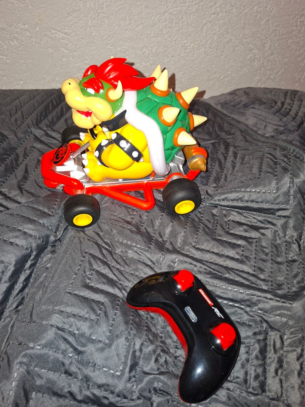 Bowser Mario Kart RC auto met afstandsbediening, Elektro, Gebruikt, Ophalen of Verzenden, Auto onroad