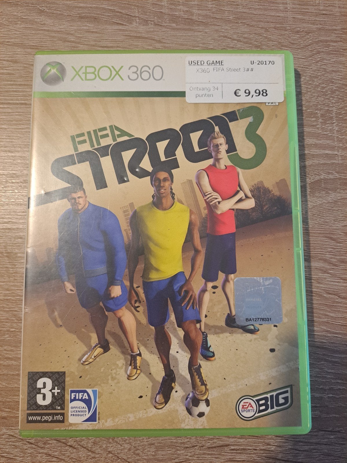 FIFA Street 3 - Xbox 360 - Voetbalspel, Online, Gebruikt, 2 spelers, Ophalen of Verzenden