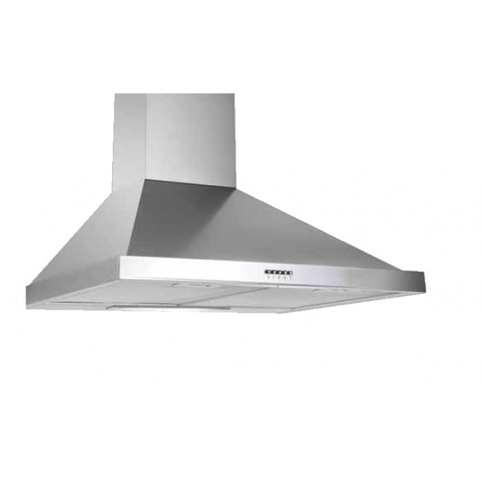 Afzuigkap RVS Gusto 70 cm, inclusief koolstoffilter, Witgoed en Apparatuur, Afzuigkappen, Wandschouwkap, Motor, Nieuw, Ophalen of Verzenden