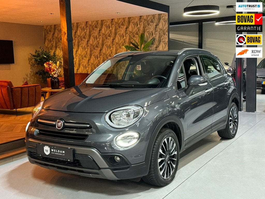 Fiat 500 X 1.3 FireFly Turbo 150|Carplay|Camera|Cruise|Dakra, Auto's, Fiat, Bedrijf, Te koop, 500X, ABS, Achteruitrijcamera, Airbags