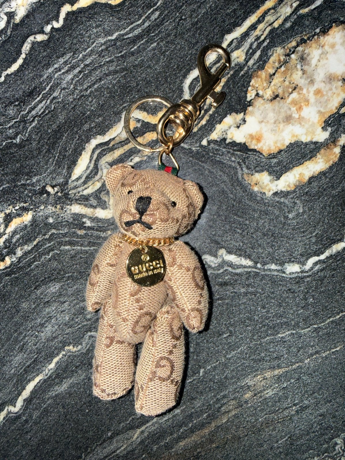 Gucci Teddybeer Sleutelhanger tashanger, Ophalen of Verzenden