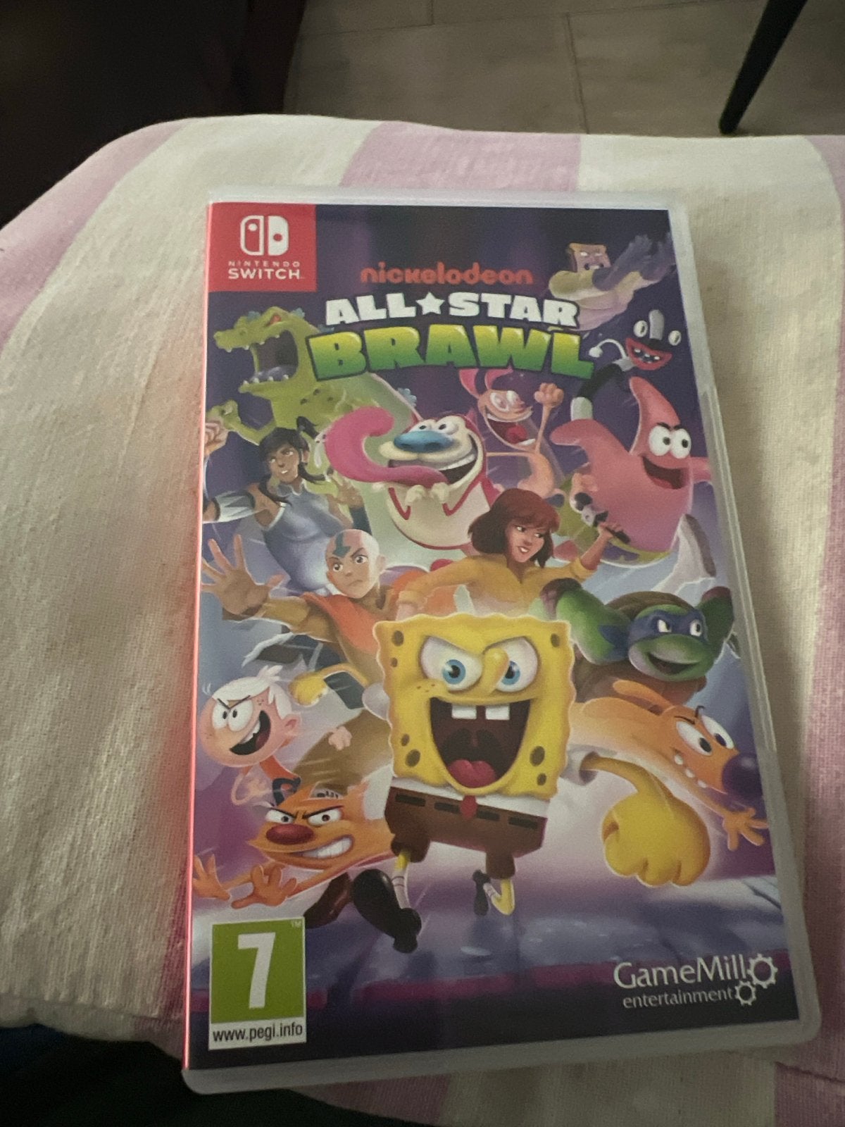 Nickelodeon All-Star Brawl - Nintendo Switch, Spelcomputers en Games, Games | Nintendo Switch, Zo goed als nieuw, Vechten, 3 spelers of meer