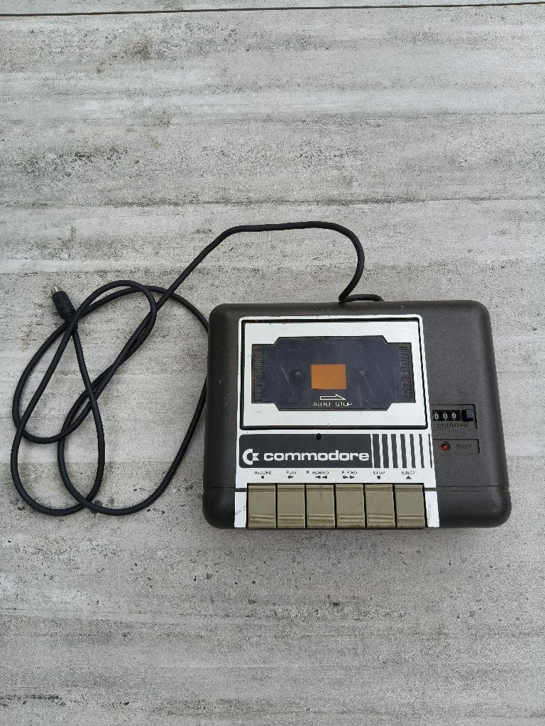vintage Commodore Datassette, Ophalen of Verzenden, Commodore 64