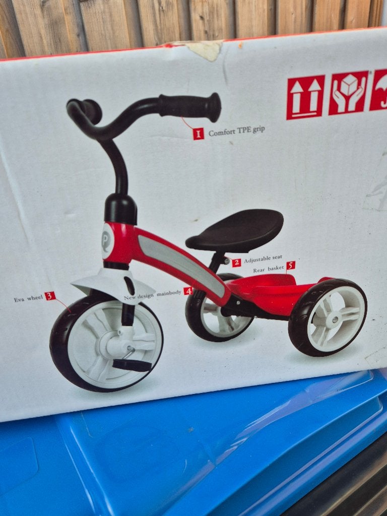 Nieuwe driewieler, Ophalen, Nieuw