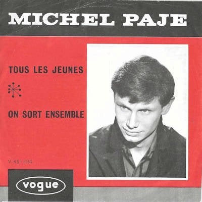 MICHEL PAJE 1963  SUPER ZELDZAAM SCHIJFJE !! P090, Cd's en Dvd's, Ophalen of Verzenden, Gebruikt, Pop