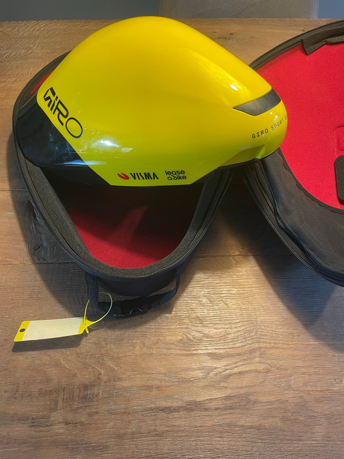 Giro Aerohead 2.0 met Mips - Visma Lease a Bike TT helm, Ophalen of Verzenden, Zo goed als nieuw, M, Heer of Dame