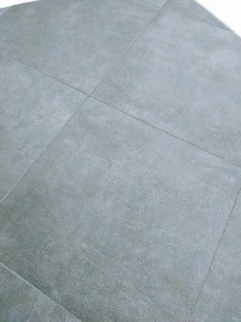 5 terrastegels 90x90 geoceramica patch plus grey, Ophalen, 60 cm of meer, Nieuw, Minder dan 5 m²