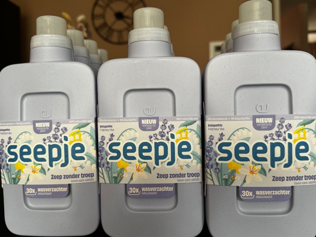 Seepje wasverzachter 12 flessen, Ophalen, Schoonmaakmiddel