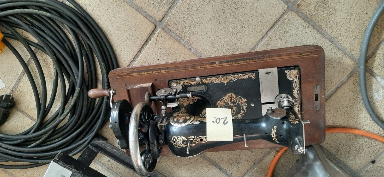 mooie antieke gazelle naaimachine, Ophalen of Verzenden