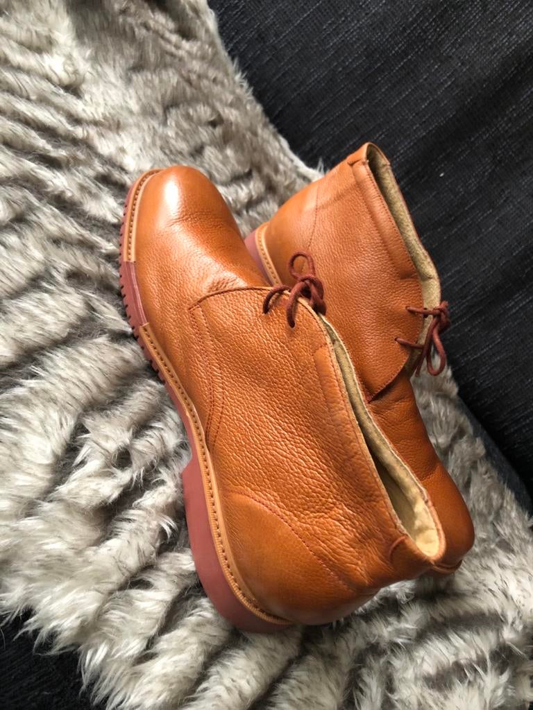Zgan Cole Haan herenschoenen maat 12, Ophalen of Verzenden, Zo goed als nieuw, Bruin, Veterschoenen