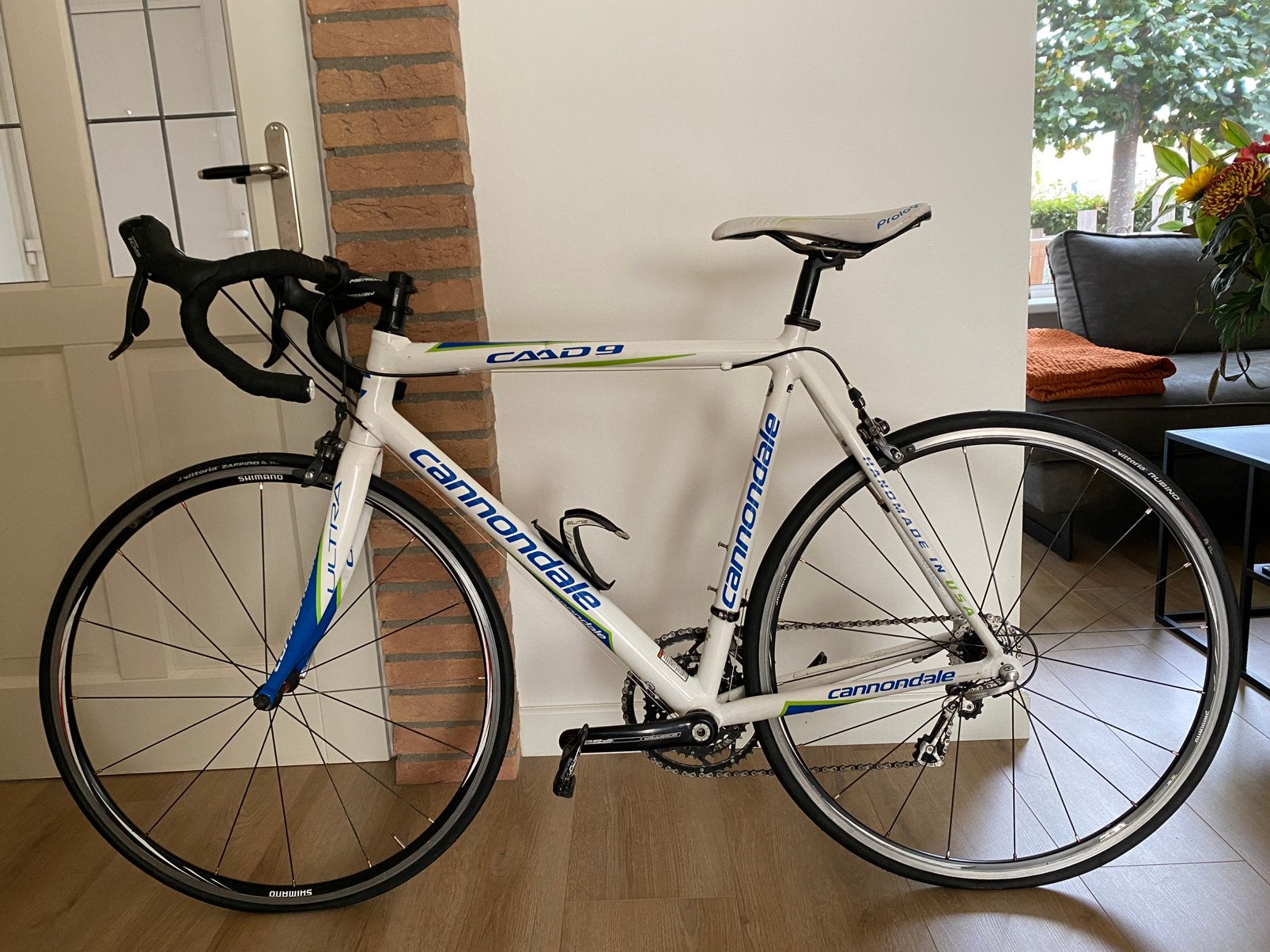 Cannondale CAAD9 Racefiets - Tweedehands, 28 inch, Gebruikt, Velgrem, Aluminium