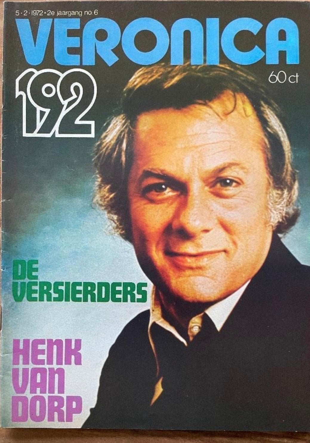 Veronica Magazine 1972 - Tony Curtis & De Versierders, Boeken, Tijdschriften en Kranten, Ophalen of Verzenden, Gelezen, Muziek, Film of Tv