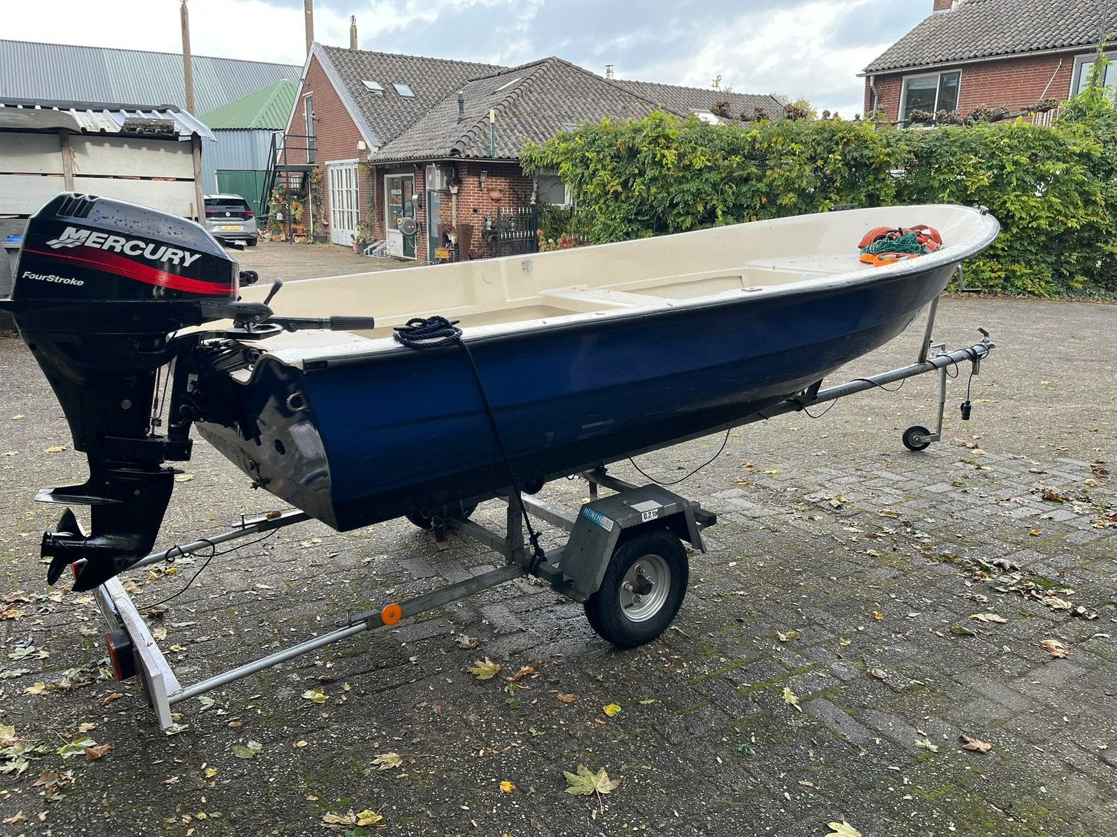 Elan 401 met 15pk 4takt mercury in goede staat / warrior 360, Ophalen, Zo goed als nieuw