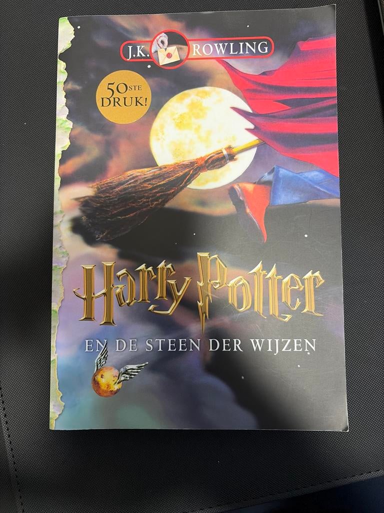 Harry Potter en de Steen der Wijzen - 50ste Druk, Verzamelen, Harry Potter, Ophalen of Verzenden, Zo goed als nieuw