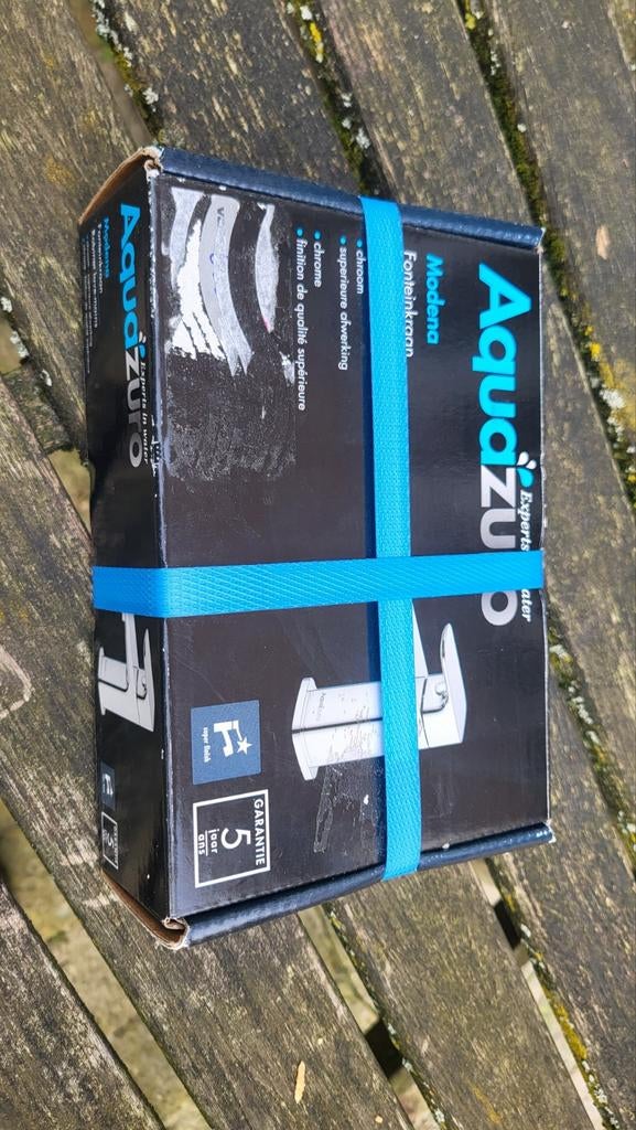 Nieuwe AquaZuro Modena fonteinkraan chroom, Ophalen of Verzenden, Nieuw, Chroom, Kraan