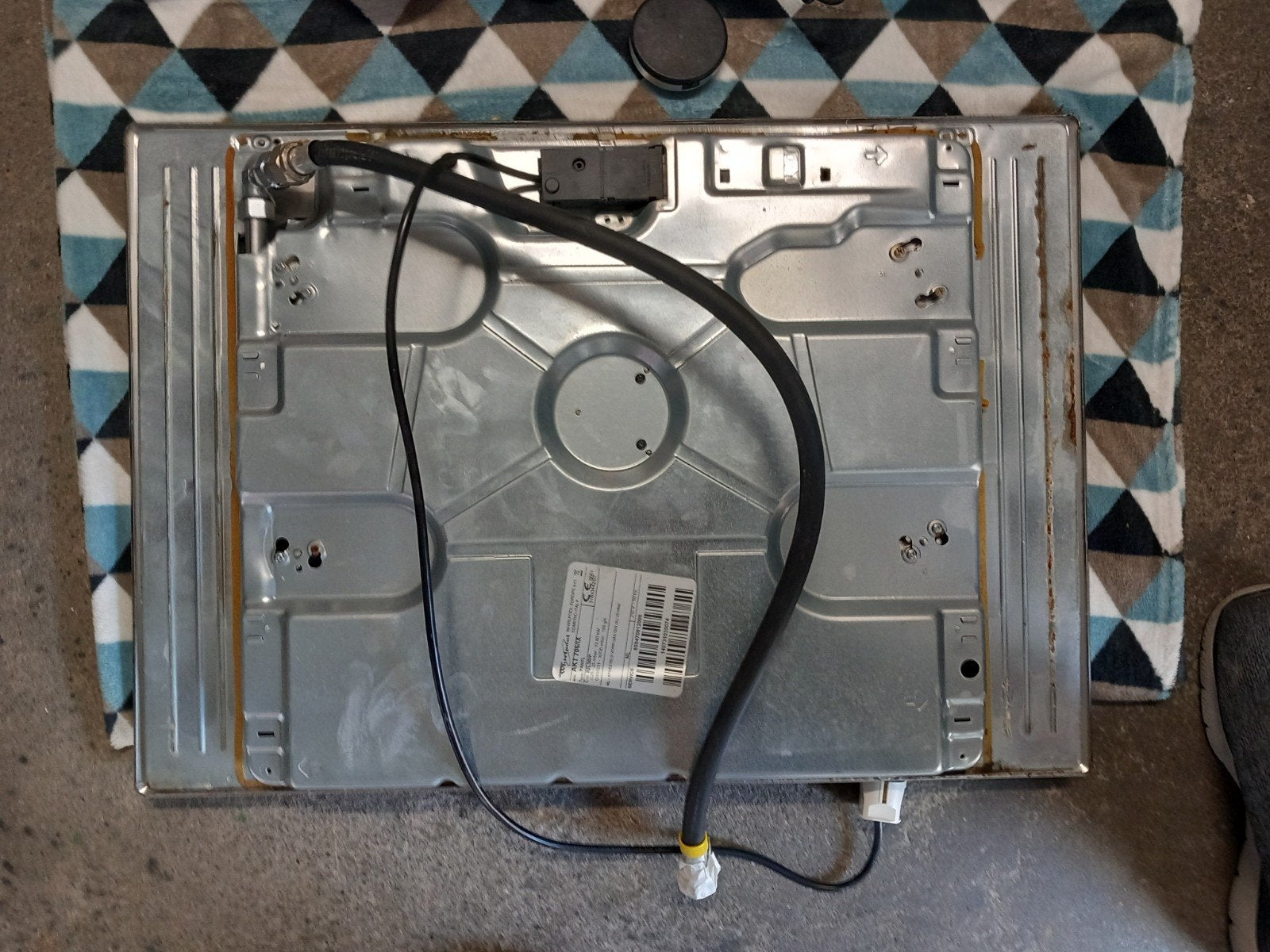 Whirlpool AKT 706/IX Gasfornuis - Gebruikte Staat, Ophalen, Gebruikt, Inbouw, Gas