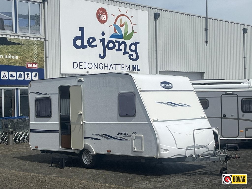 Caravelair Antares Luxe 470 - Fietsendrager, Rondzit, Schokbreker, Bedrijf, 750 - 1000 kg