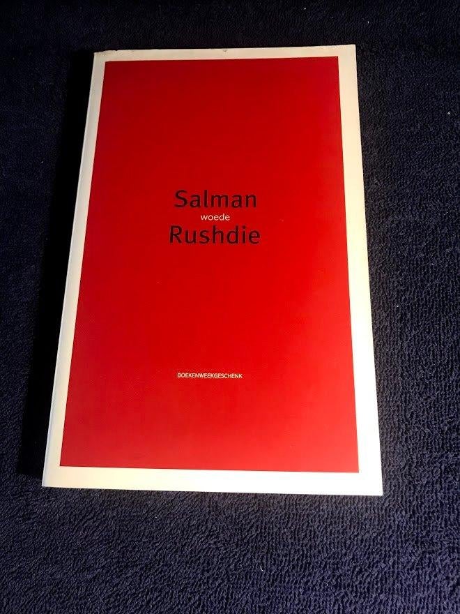 Boekenweekgeschenk 2001: Woede – Salman Rushdie., Boeken, Ophalen of Verzenden, Zo goed als nieuw, Salman Rushdie. 