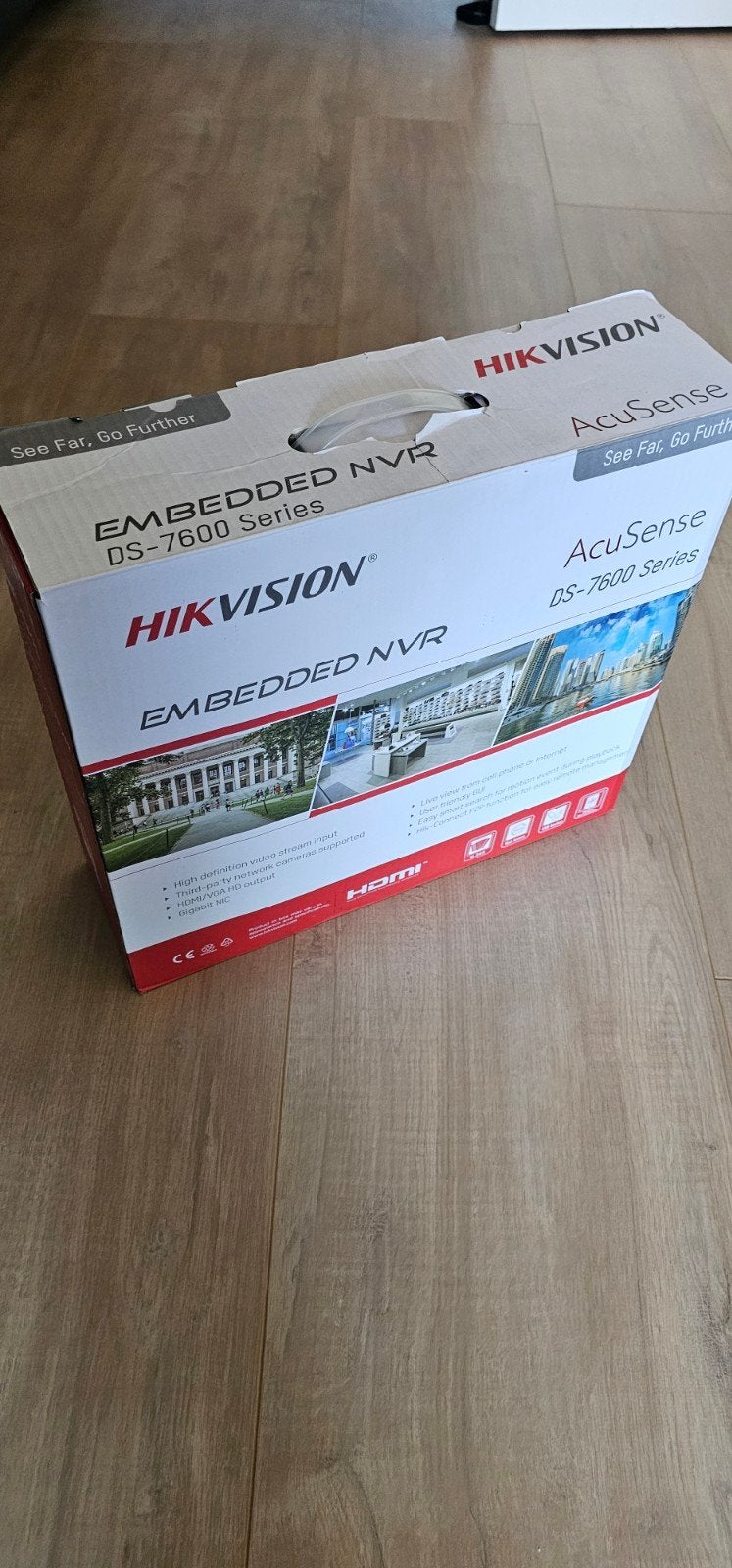Hikvision NVR 8-kanaals POE NXI-versie DS-7608NXI-K2/8P, Ophalen of Verzenden, Nieuw