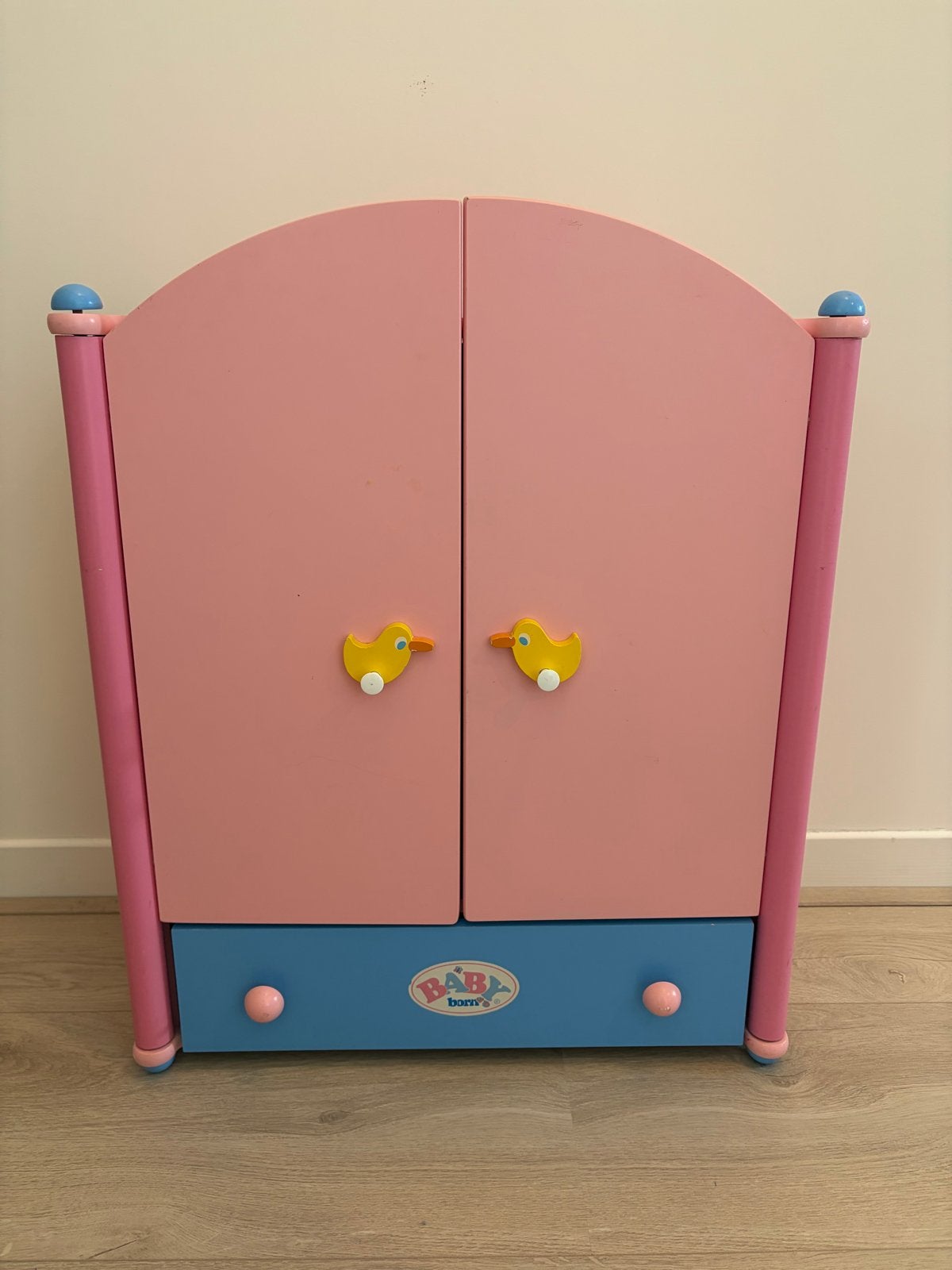 Baby Born kledingkast met 20 kledinghangers, Kinderen en Baby's, Ophalen, Gebruikt, Meisje