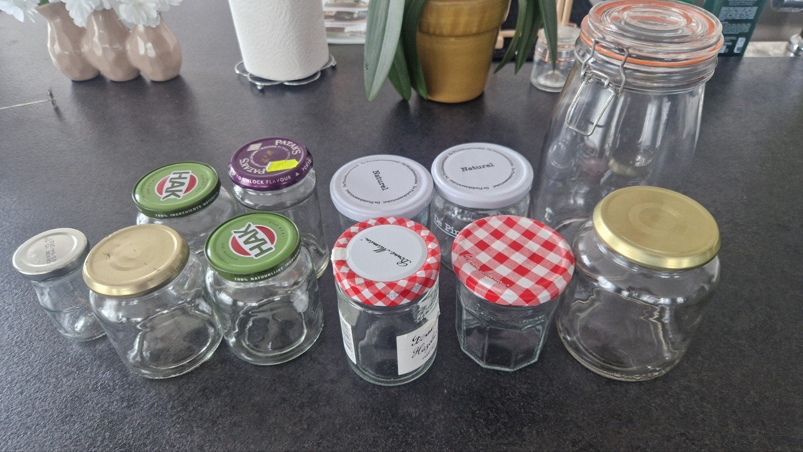 glass jars, Ophalen, 25 tot 50 cm, 50 tot 100 cm, Minder dan 100 cm
