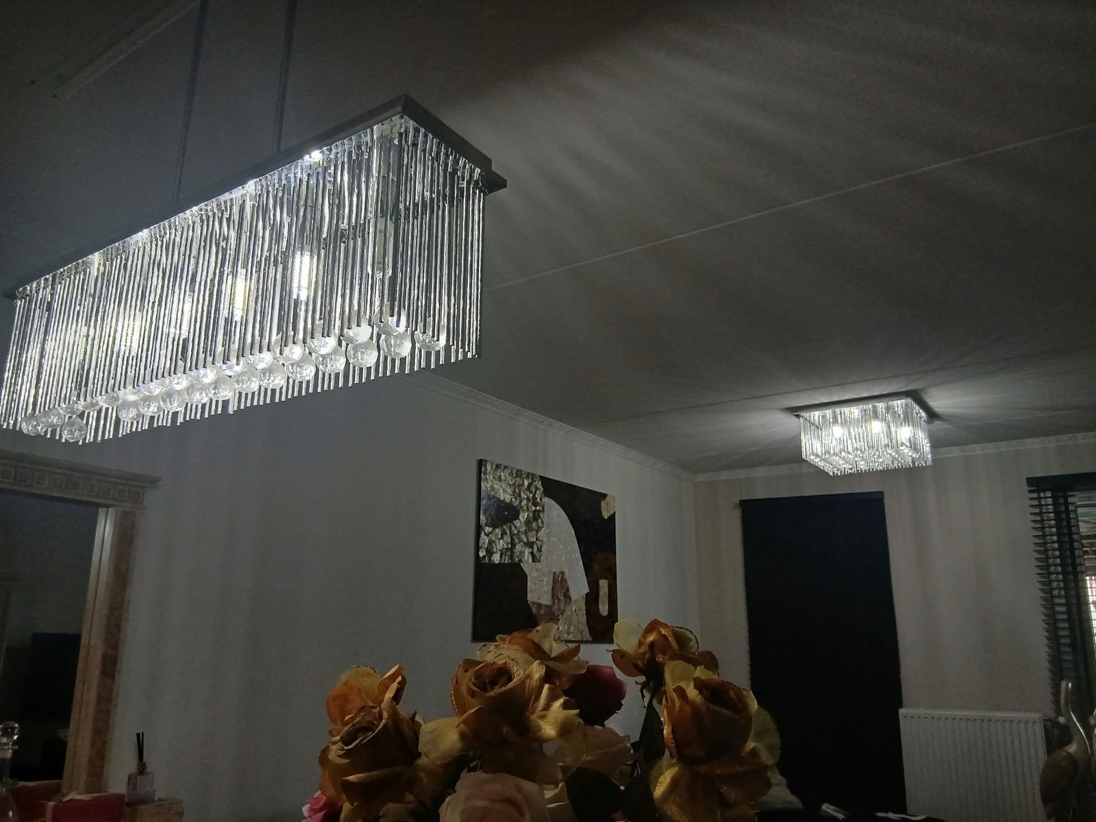 Lampen Diamant design, Ophalen of Verzenden, Gebruikt, Overige materialen, Diamant design