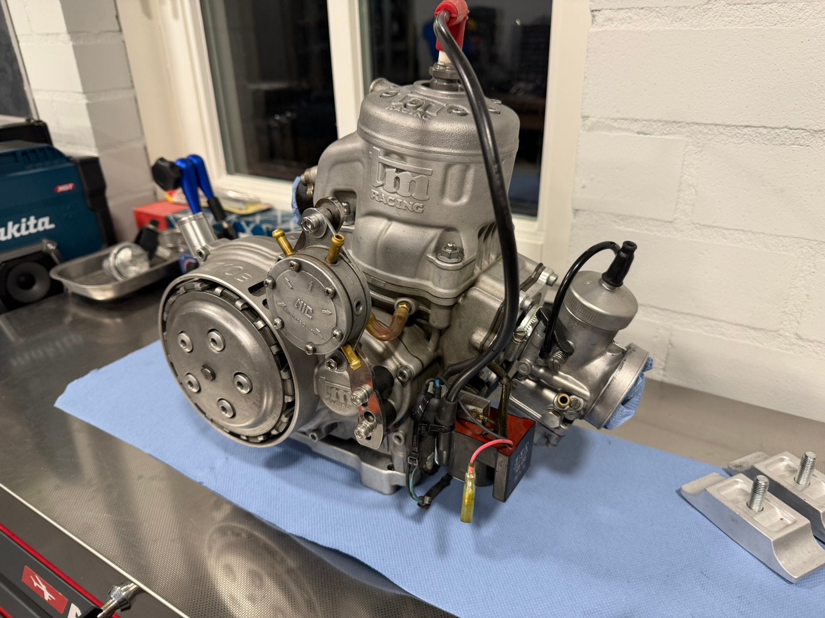 TM KZ10 B kartmotor, Ophalen, Gebruikt, Onderdelen Kart