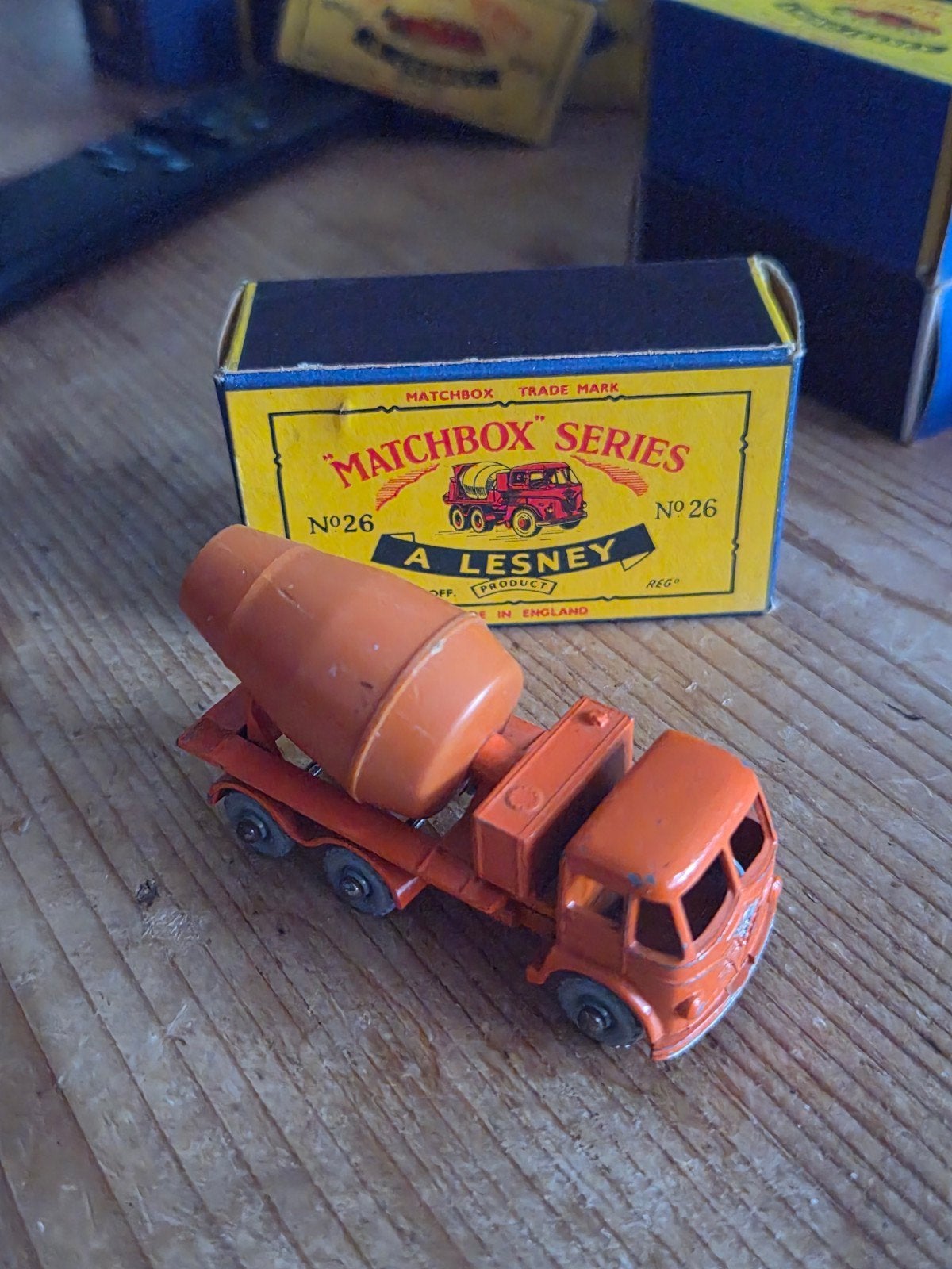Matchbox series cement lorry in bespeelde staat, Ophalen of Verzenden, Gebruikt, Auto, Matchbox