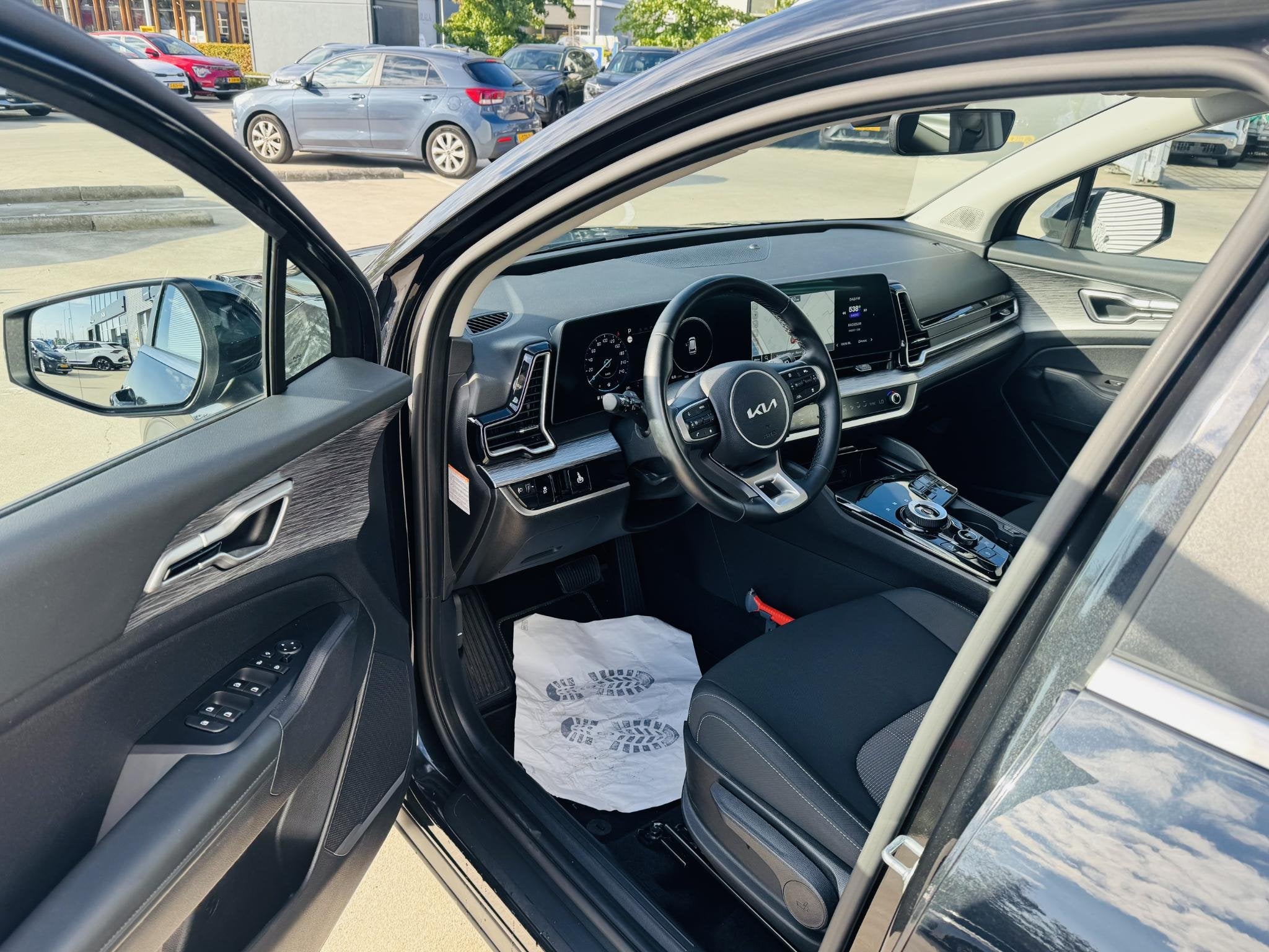 Kia Sportage 1.6 T-GDi MHEV DynamicLine Trekhaak | 1510kg Tr, Auto's, Stof, Gebruikt, Euro 6, 4 cilinders