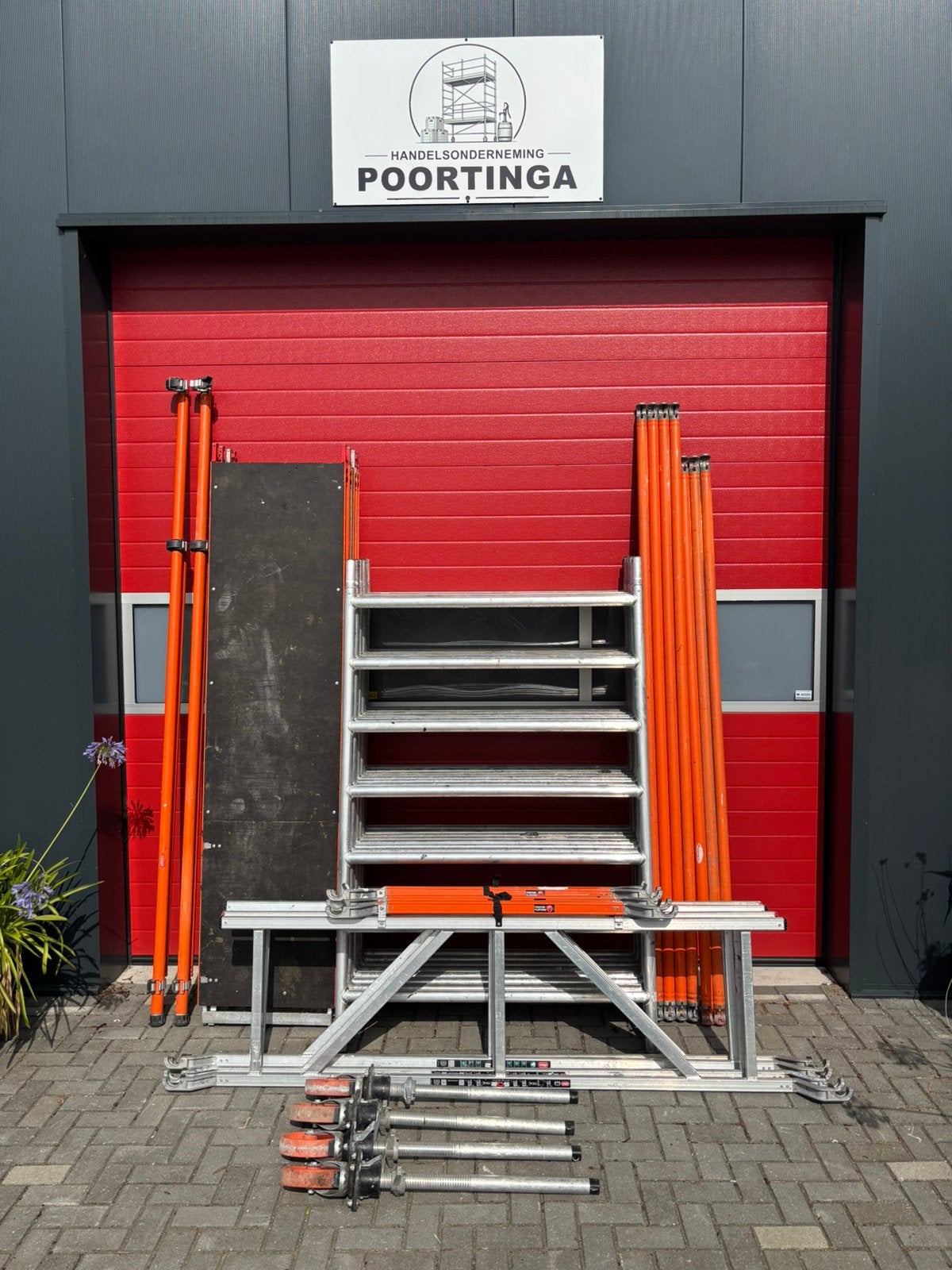 Altrex rolsteiger 10.2 m wh 5200 serie te koop, Ophalen, Gebruikt, Poortingaverhuur@gmail.com, 5 meter of hoger