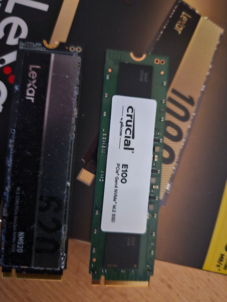 1tb ssd crucial nvme m.2, Computers en Software, Harde schijven, Ophalen of Verzenden, Zo goed als nieuw, Desktop