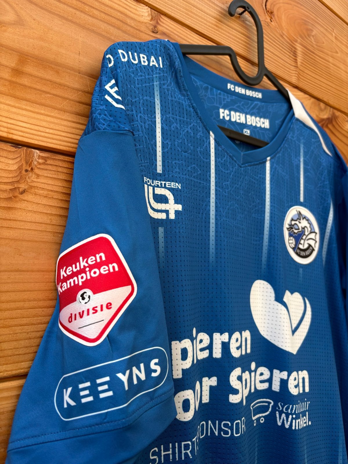 Matchworn Kees Kwakman spieren voor spieren shirt met COA, Verzamelen, Sportartikelen en Voetbal, Ophalen of Verzenden, Zo goed als nieuw