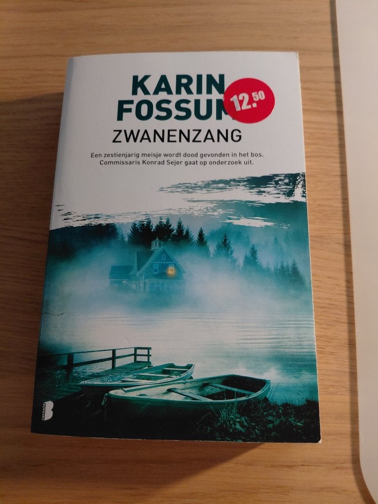 karin fossum, zwanenzang, Ophalen of Verzenden, Zo goed als nieuw, Scandinavië