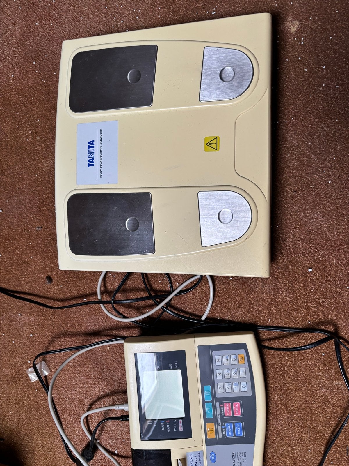 Tanita Body Composition Analyzer TBF-300 Weegschaal, Ophalen, Gebruikt, 100 kg of meer, Digitaal