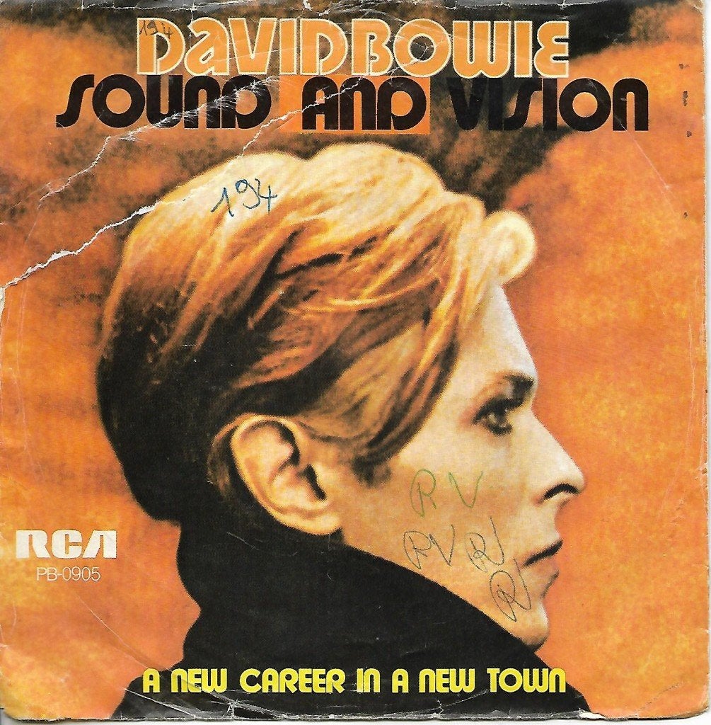 David Bowie - Sound and vision, Cd's en Dvd's, Vinyl Singles, Verzenden, Gebruikt, Pop