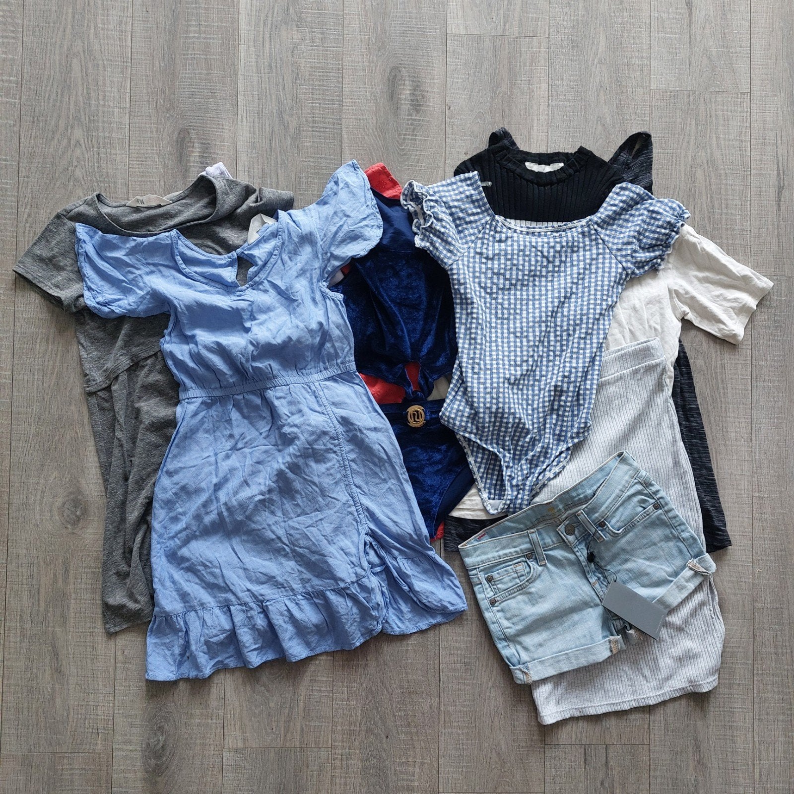 H&M 7FAM River Island Primark kledingpakket 134/140, Kinderen en Baby's, Gebruikt, Meisje, H&M, Ophalen of Verzenden