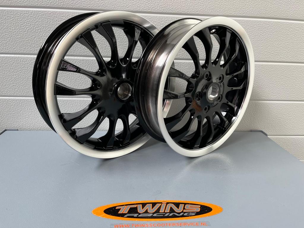 Set Sprint velgen 12” 110mm trommel Skipper Zip Sp, Fietsen en Brommers, Brommeronderdelen | Scooters, Ophalen, Nieuw, Overige typen