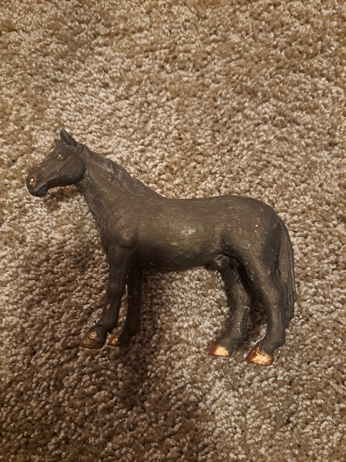 Mooi paardenbeeldje, Ophalen of Verzenden, Gebruikt, Paard, Beeldje of Figuurtje