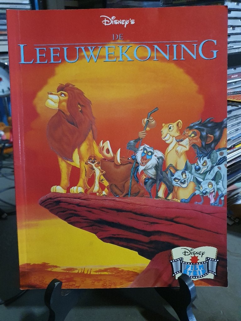 De leeuwekoning film strip, Eén stripboek, Ophalen, Gelezen