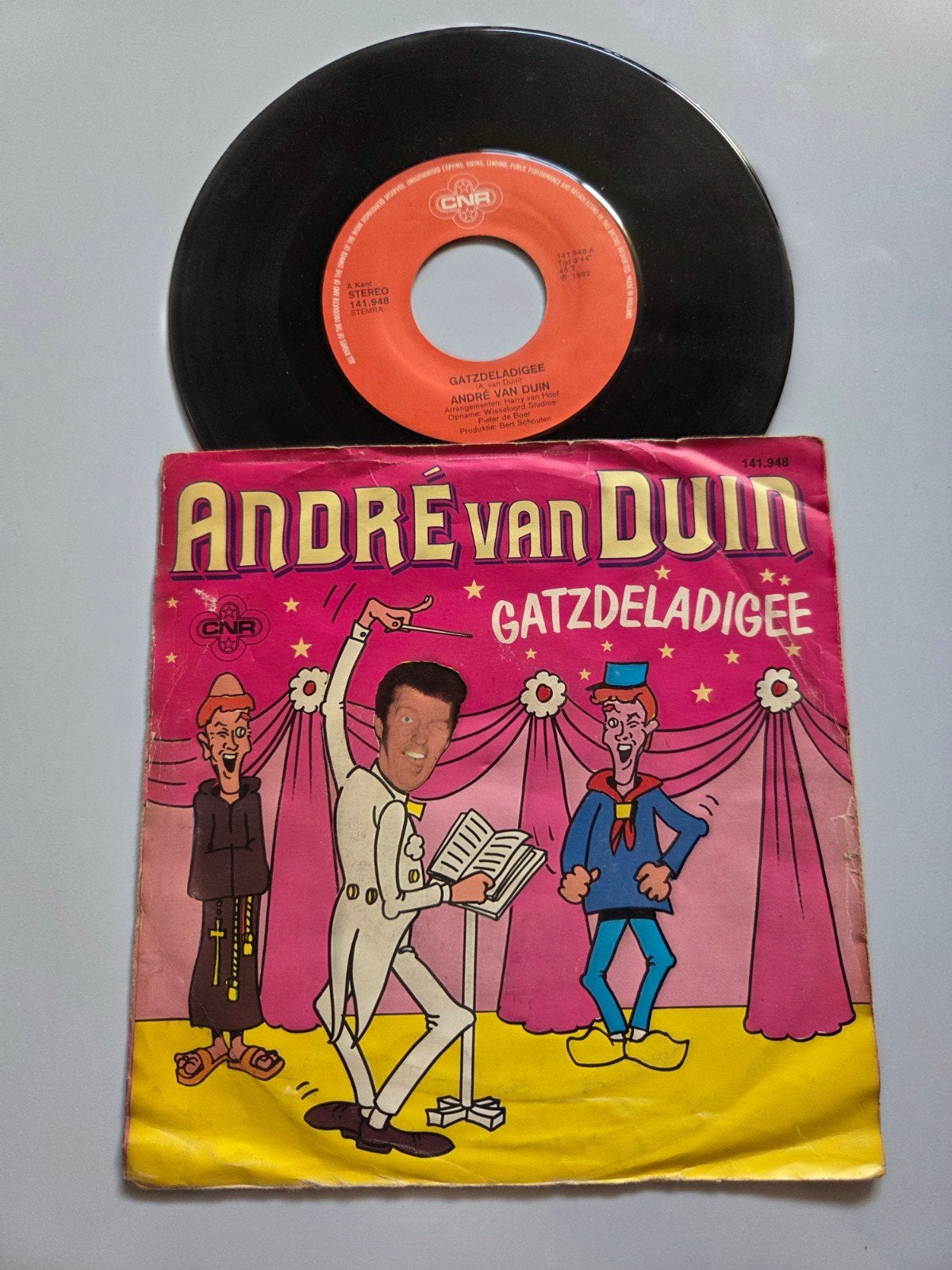 André van Duin - Waar is de steek van de keizer ?, Gebruikt, 7 inch, Single, Ophalen of Verzenden