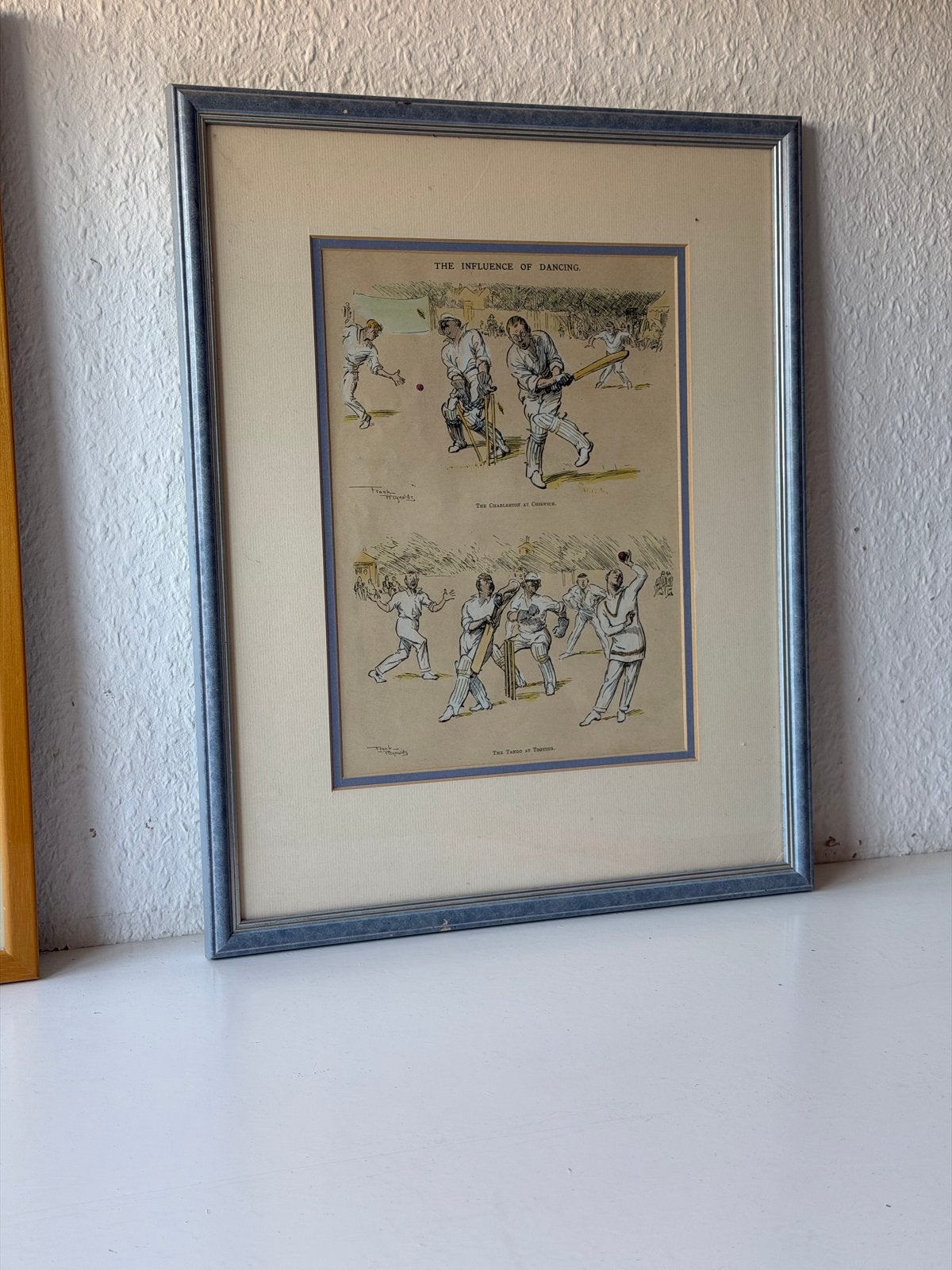 Frank Reynolds - 'The Influence of Dancing' - Ingelijste Pri, Antiek en Kunst, Ophalen, Print, Print/reproductie, Ingelijst