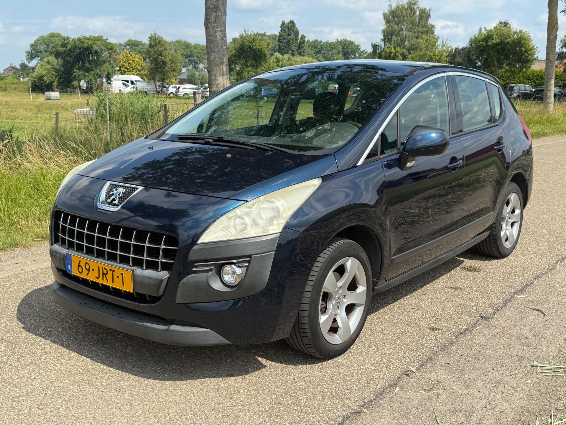 Peugeot 3008 1.6 VTi Première APK 07-2026 Airco NAP Panodak, Voorwielaandrijving, Stof, Gebruikt, Zwart