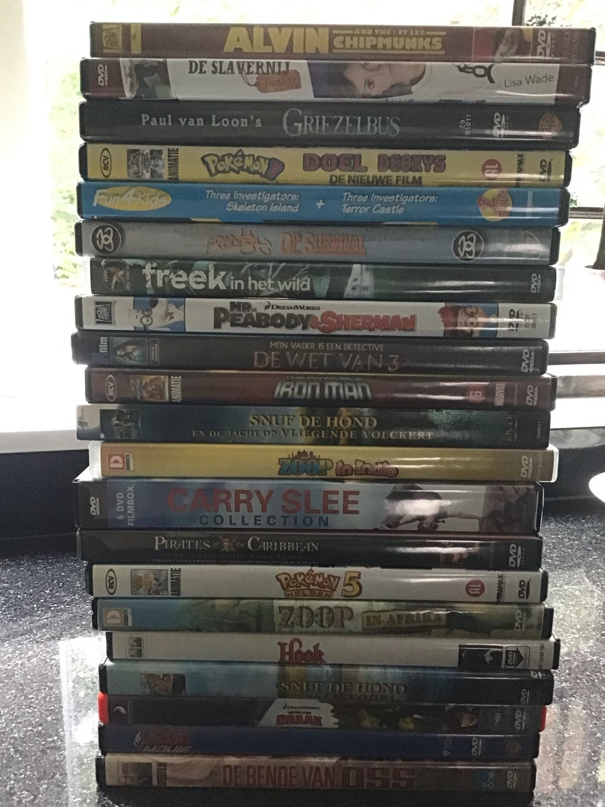 Diverse DVD's: Alvin, Pokémon, Iron Man, Zoop en meer, Alle leeftijden, Nederlands, Zo goed als nieuw, Ophalen of Verzenden