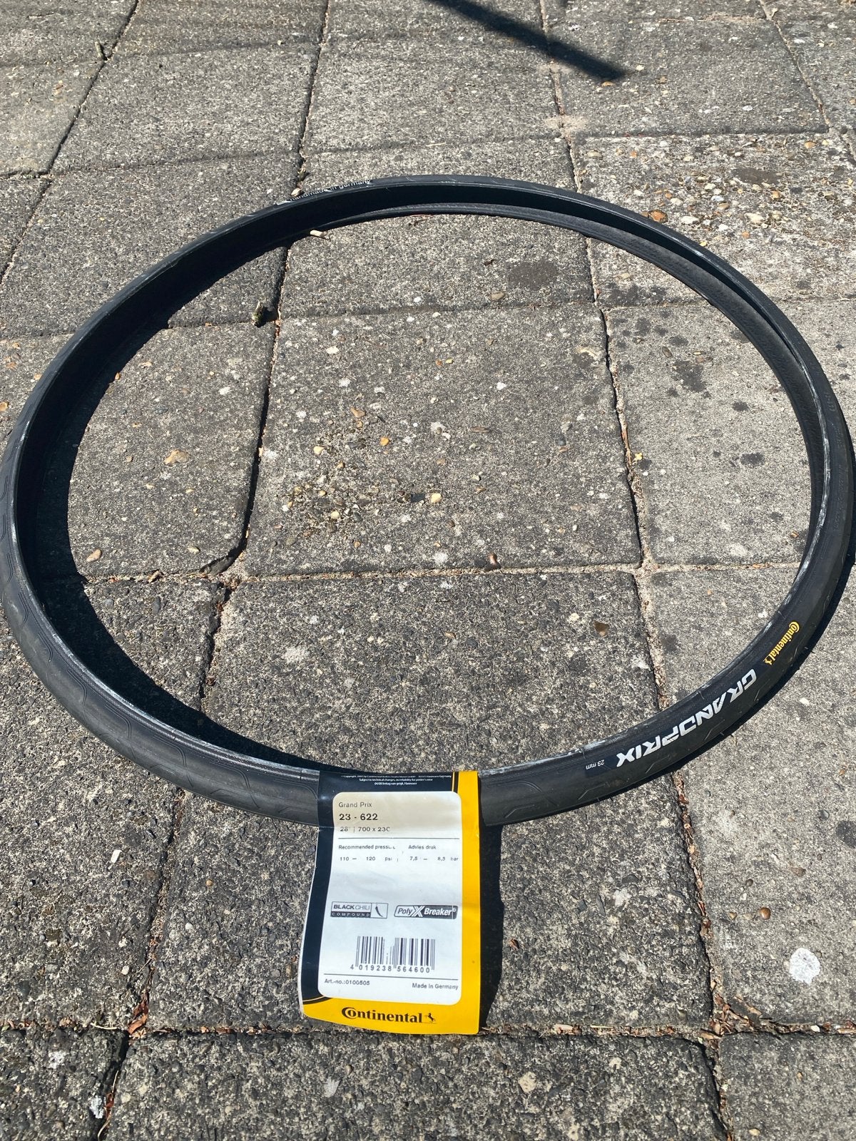 Continental Grand Prix 23-622 / 28” / 700 x 23c fietsband, Ophalen, Band, Nieuw, Rubber