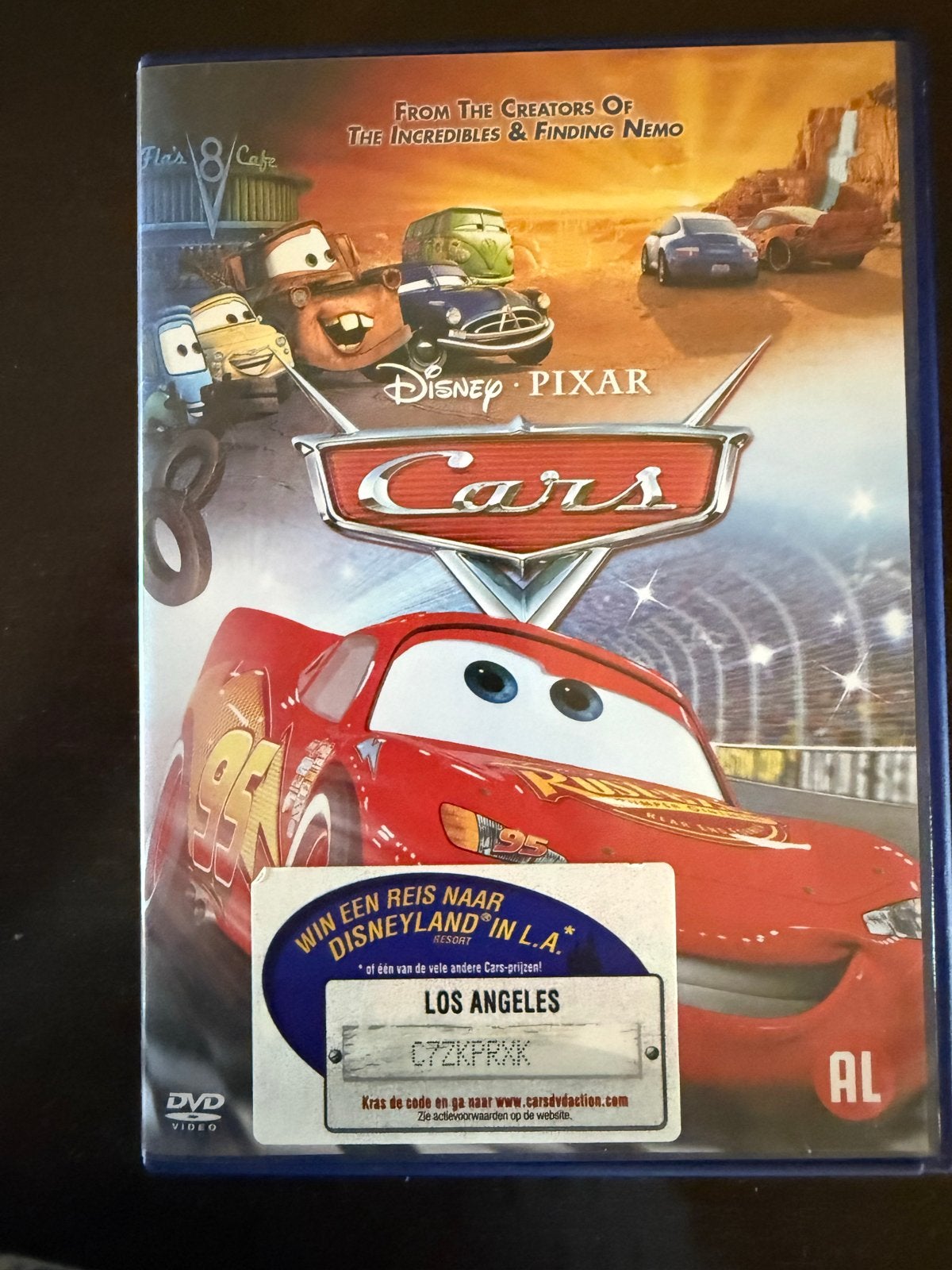Cars DVD - Zo goed als nieuw, Bonusmateriaal, Animatie, Alle leeftijden, Nederlands
