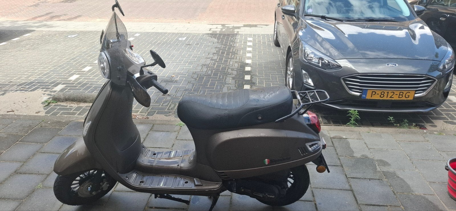 Senzo Rivalux Matbrons 2023 met accessoires, Fietsen en Brommers, Zo goed als nieuw, Benzine, Ophalen, Overige merken