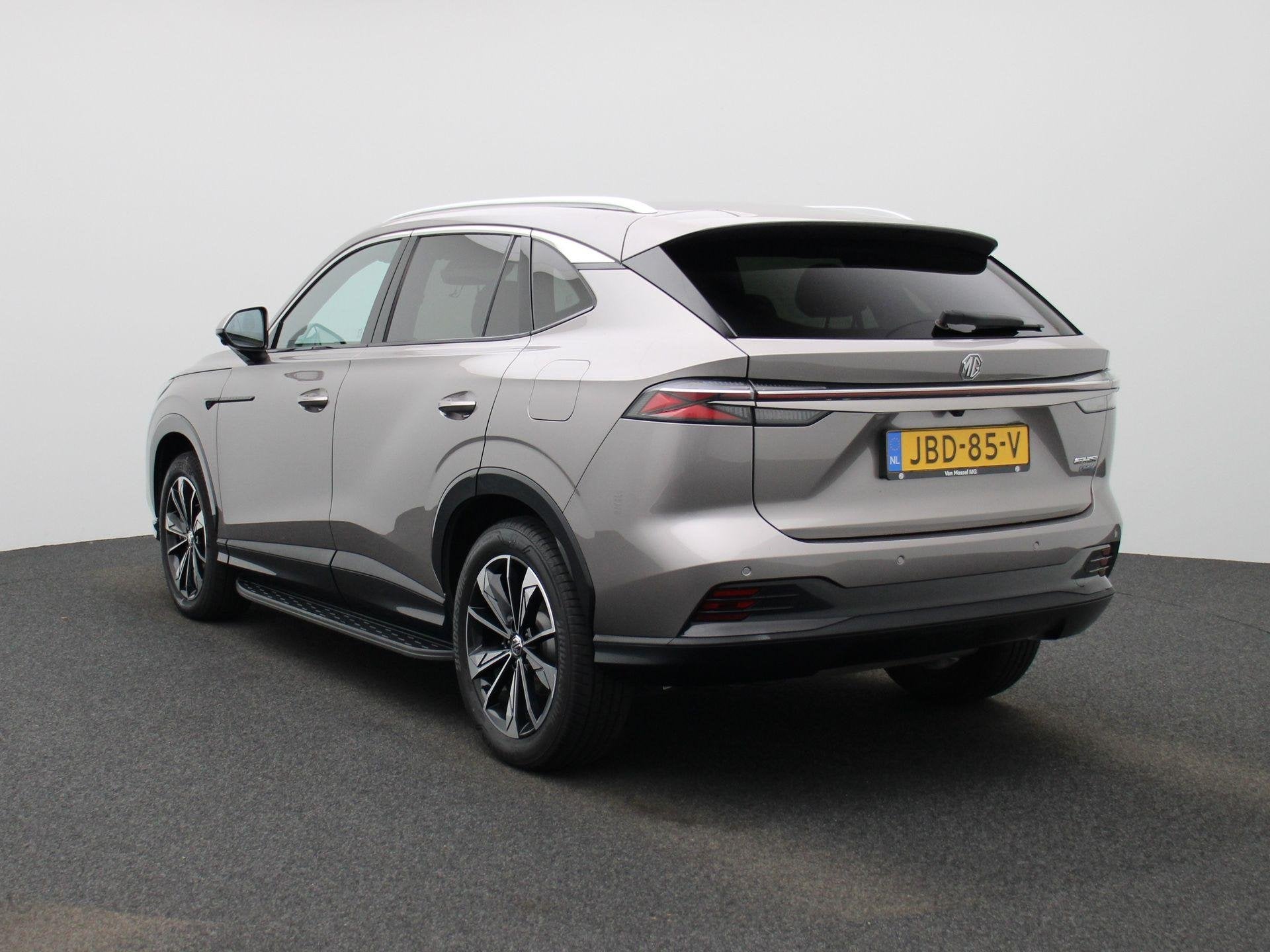 MG HS PHEV 1.5 Luxury | Leder | Apple Carplay/Android Auto |, Auto's, 12 maanden, Stof, Gebruikt, Euro 6