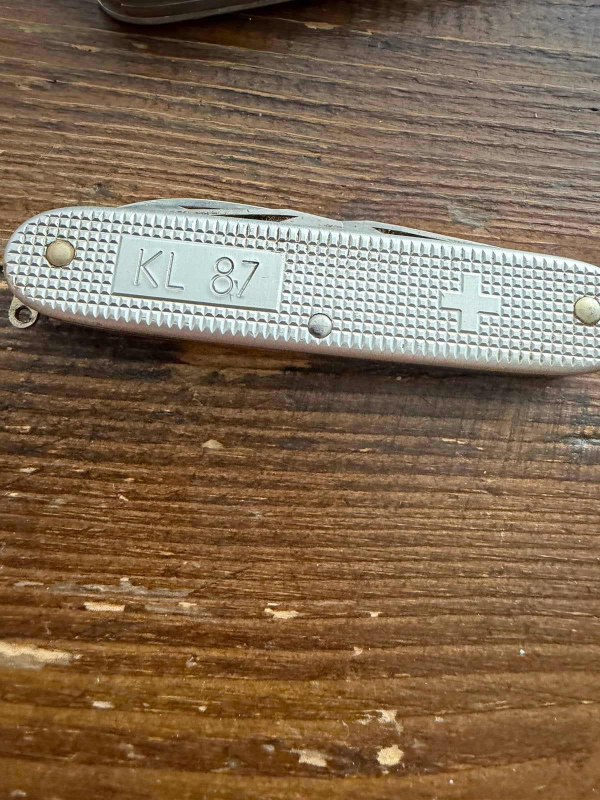 origineel Victorinox leger zakmes, model KL 87, Mes of Dolk, Ophalen of Verzenden, Nvt, Nederland