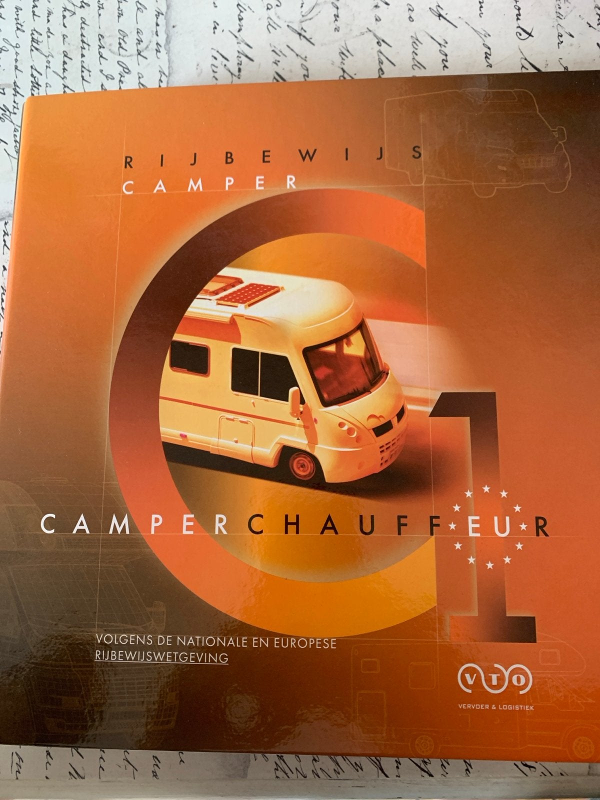 Theorieboek Camper Rijbewijs - Camperchauffeur, Ophalen, Zo goed als nieuw, Overige niveaus
